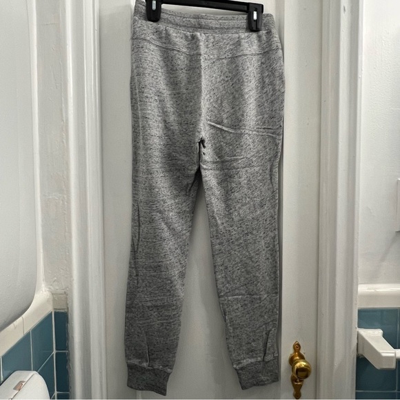 Madewell Heathered Offline Slim Sweatpants, grey heather size small - Picture 3 of 5